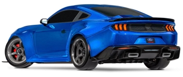 TRX105237-4-BLUE TRAXXAS 4-TEC Ford Mustang 1/10 Drift RTR Brushed